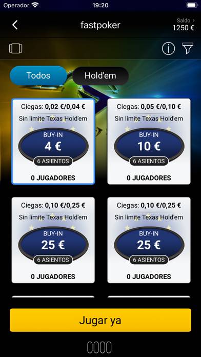 Bwin: Poker y Juegos de Casino captura de pantalla del juego