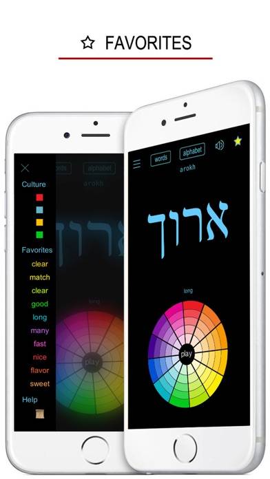 Hebrew Words & Writing App screenshot #3
