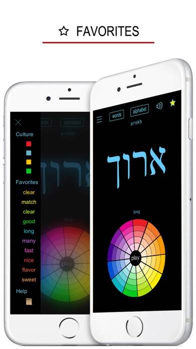 Hebrew Words & Writing App screenshot