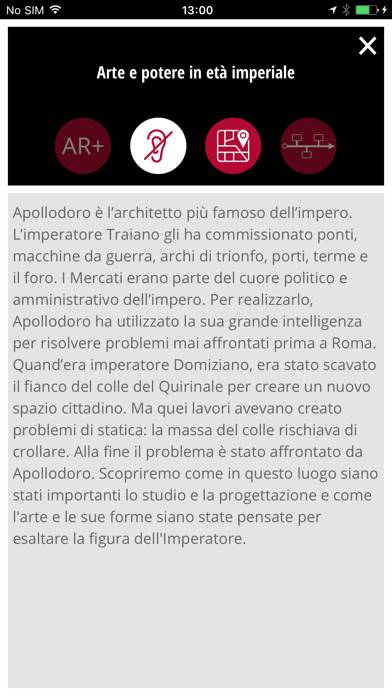 Mercati di Traiano Captura de pantalla de la aplicación #5