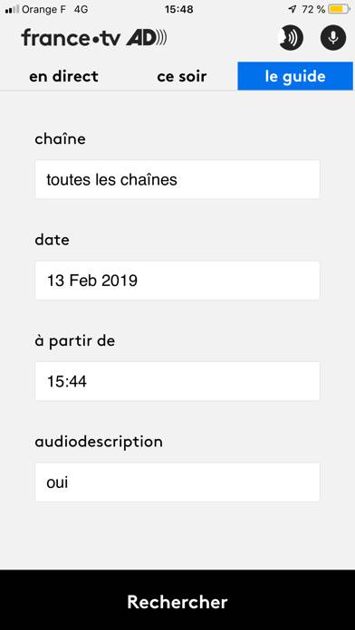 France•tv audiodescription Capture d'écran de l'application #3