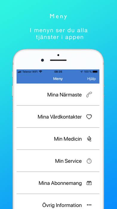 PensionärsAppen App skärmdump