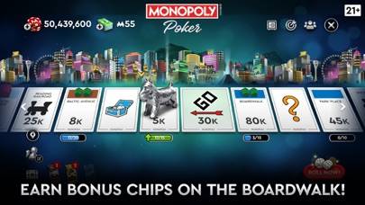 MONOPOLY Poker App skärmdump #1