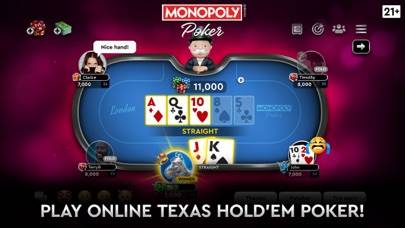 MONOPOLY Poker Schermata dell'app #2