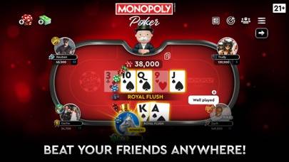 MONOPOLY Poker App skärmdump #4