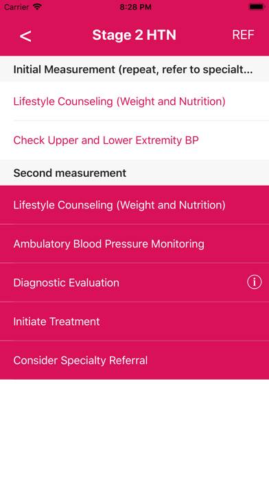 Peds Blood Pressure Guide Captura de pantalla de la aplicación #3