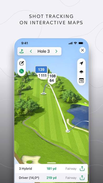 TAG Heuer Golf Capture d'écran de l'application #2