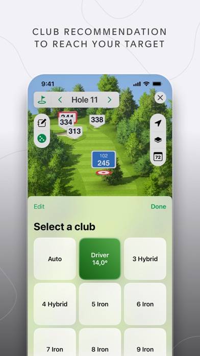 TAG Heuer Golf Capture d'écran de l'application #4