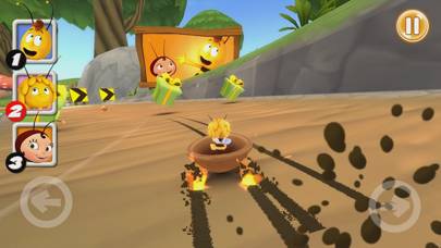 Maya the Bee: The Nutty Race Скриншот приложения #3