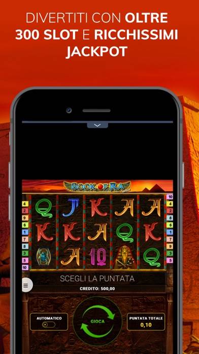 Casino, Slot e Blackjack Sisal Schermata dell'app #2