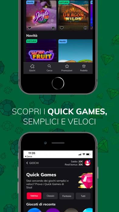Casino, Slot e Blackjack Sisal Schermata dell'app #5