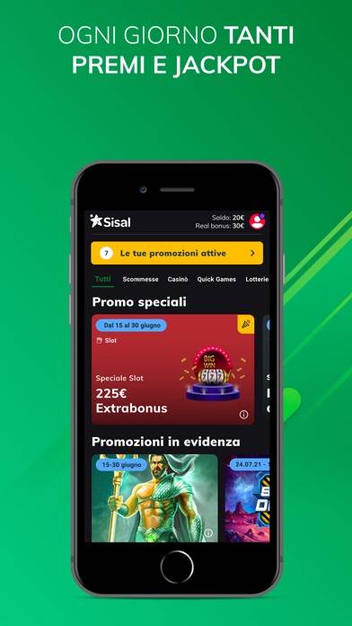 Casino, Slot e Blackjack Sisal Schermata dell'app #6