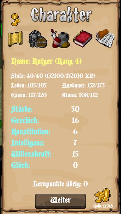 Lootbox RPG App-Screenshot #3