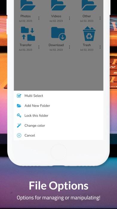 File Manager Capture d'écran de l'application #3