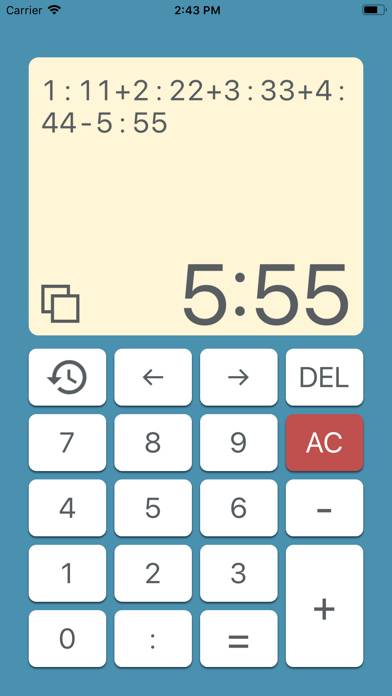 Time Calculation App screenshot #1