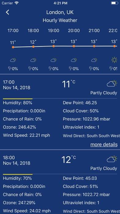 Accurate Weather forecast pro App-Screenshot #3
