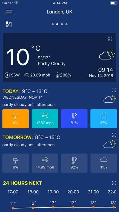 Accurate Weather forecast pro App-Screenshot #6