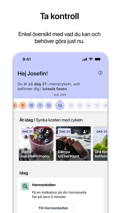 HERCARE App skärmdump