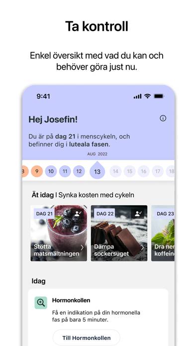 HERCARE App skärmdump #2