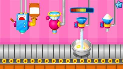 Cooking colorful cupcakes game App screenshot #2