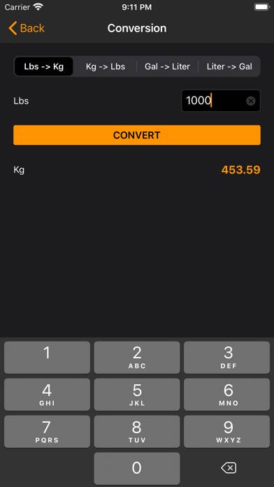 Airro Aviation Fuel Calculator Capture d'écran de l'application #5
