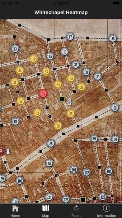 Whitechapel Heatmap App screenshot #2