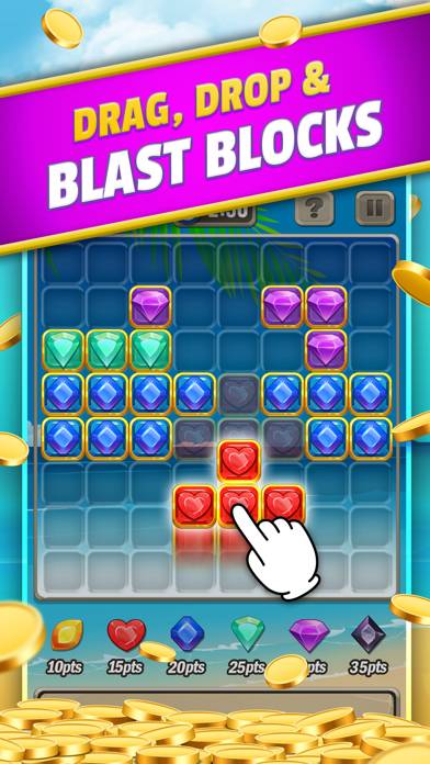 Jewel Blitz: Block Puzzle Скриншот