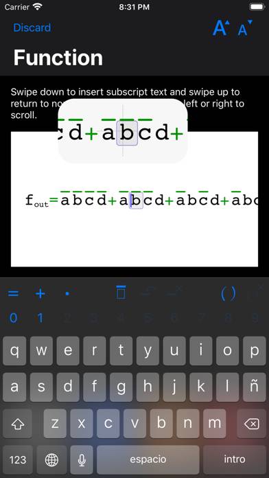 Boolean Exp2 Captura de pantalla de la aplicación #2