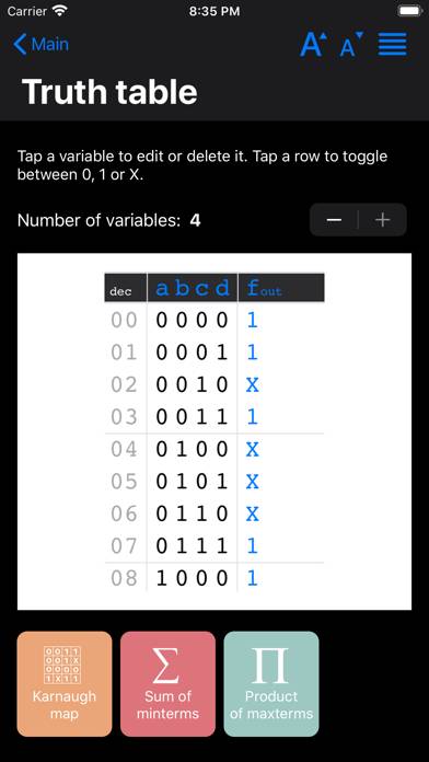 Boolean Exp2 App screenshot #5
