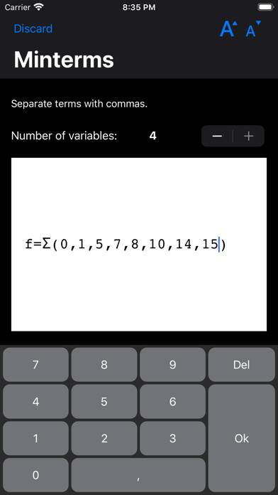 Boolean Exp2 Captura de pantalla de la aplicación #6