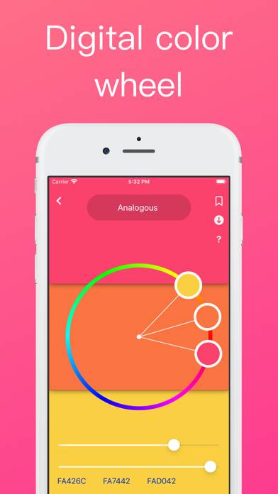 Color Wheel Captura de pantalla de la aplicación #1
