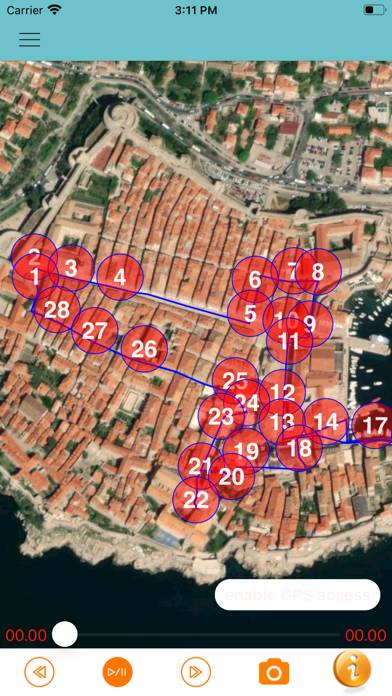 Dubrovnik Walled City App screenshot #1