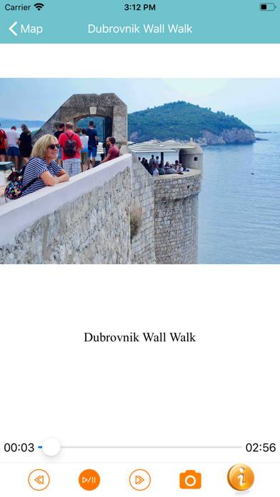 Dubrovnik Walled City Capture d'écran de l'application #2