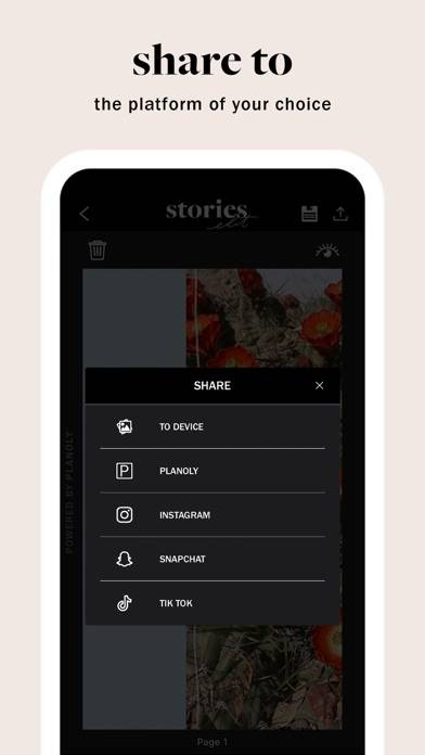StoriesEdit App screenshot #2