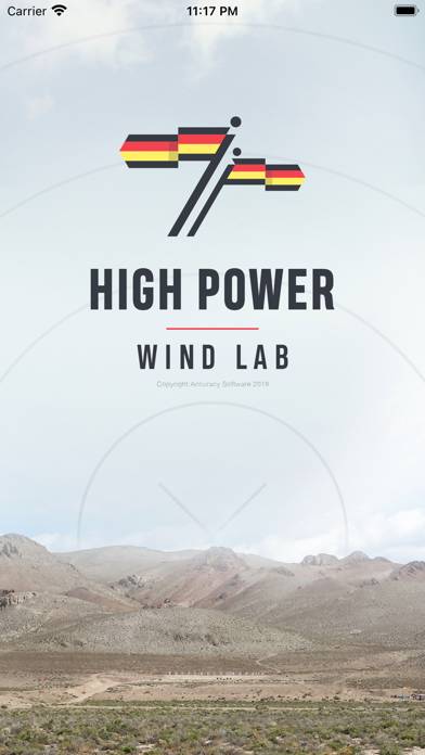 High Power Wind Lab App screenshot #1