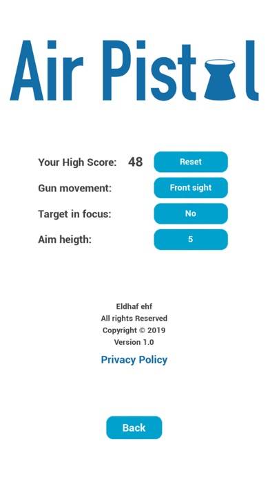 Air Pistol Simulator Captura de pantalla de la aplicación #5