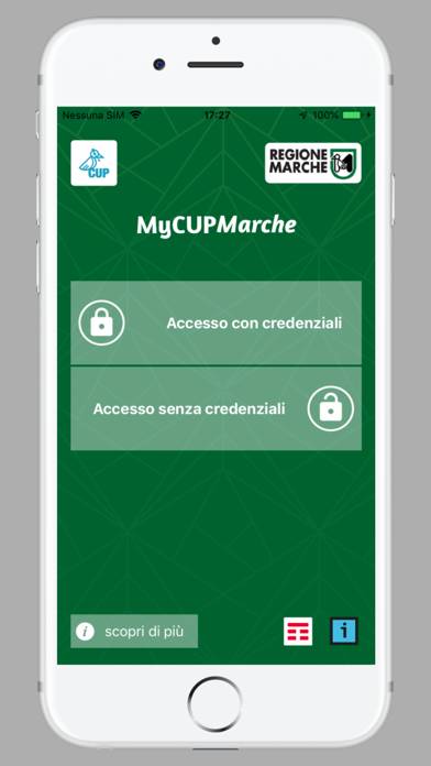 MyCUPMarche immagine dello schermo