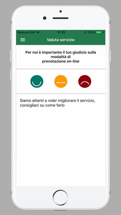 MyCUPMarche Schermata dell'app