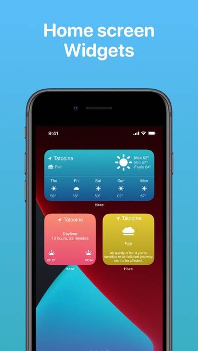 Haze: Air Quality & Weather App skärmdump #3