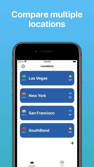 Haze: Air Quality & Weather App skärmdump #5