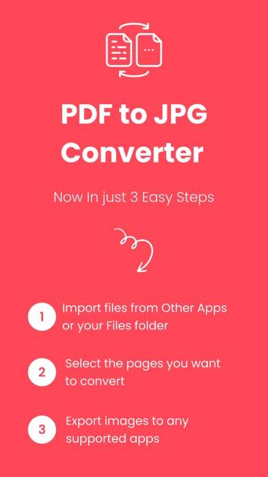 PDF to JPEG / PNG App screenshot #1