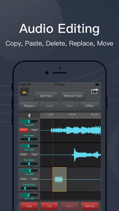 Audio Editor - SoundLab immagine dello schermo