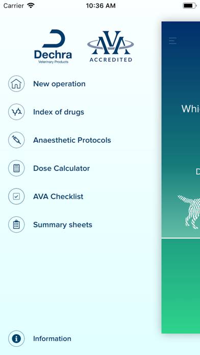 Dechra Dog and Cat Anaesthesia App skärmdump #2