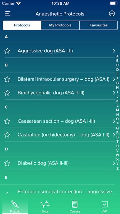Dechra Dog and Cat Anaesthesia App skärmdump #3