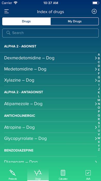 Dechra Dog and Cat Anaesthesia App skärmdump #4