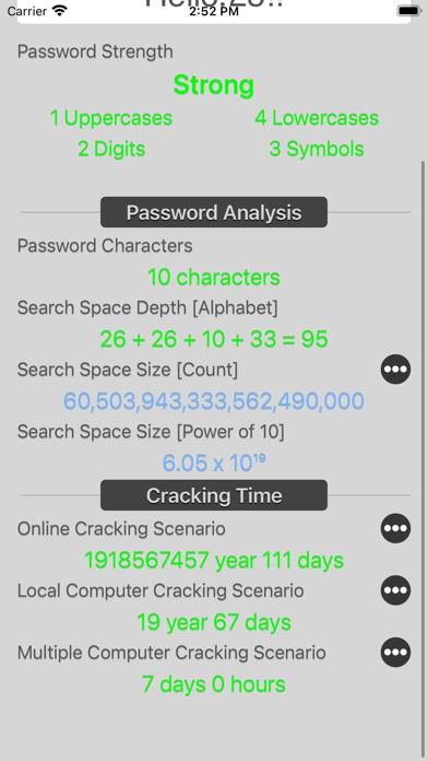 Password Strength Checker Schermata dell'app #2