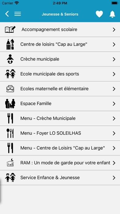 Gruissan Application Mobile screenshot