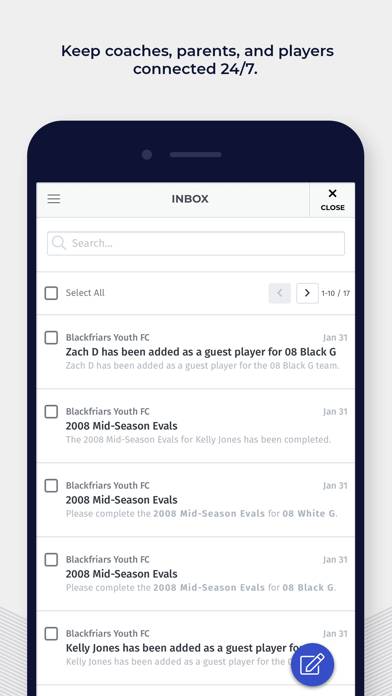 PlayMetrics App screenshot