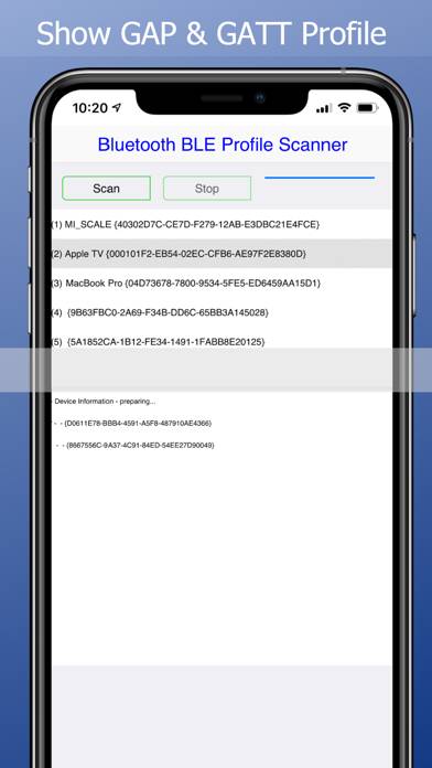 Ultra Bluetooth Scanner App screenshot #2