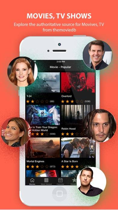 Movie & Show Box TV Planner App screenshot #1